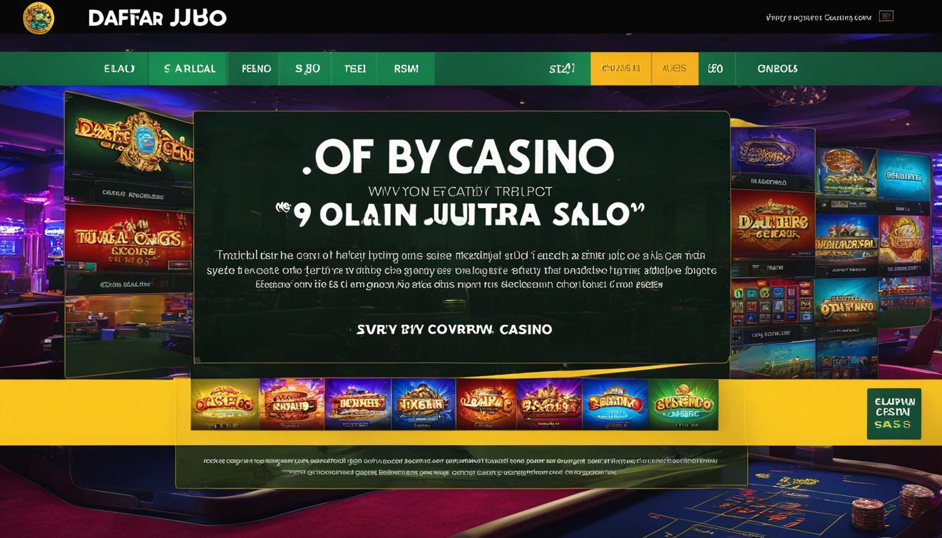 Daftar Judi Sic Bo casino online terpercaya