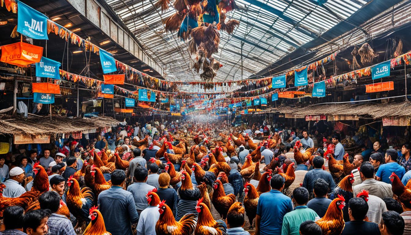 Pasaran sabung ayam Indonesia
