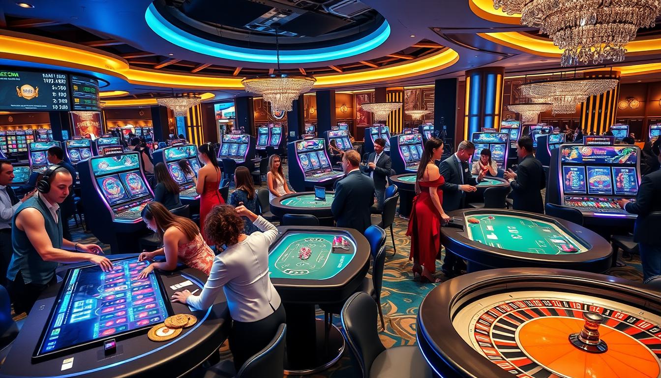 Situs Live Casino Resmi dengan Multi-Table Interaktif