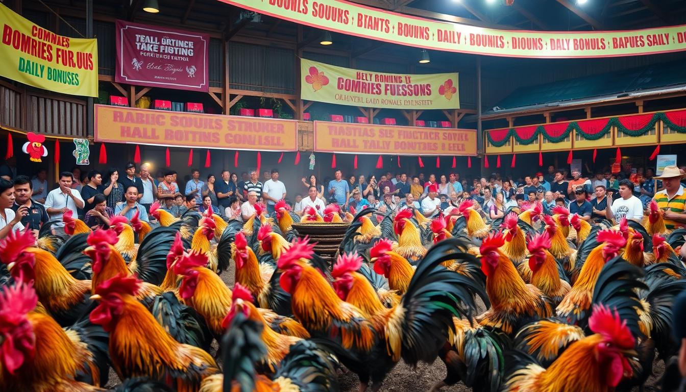 Situs Sabung Ayam Gacor Jackpot Besar Bonus Harian