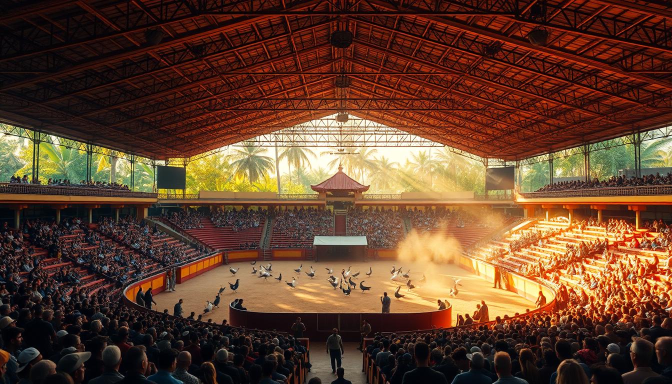Arena Sabung Ayam dengan Kualitas HD