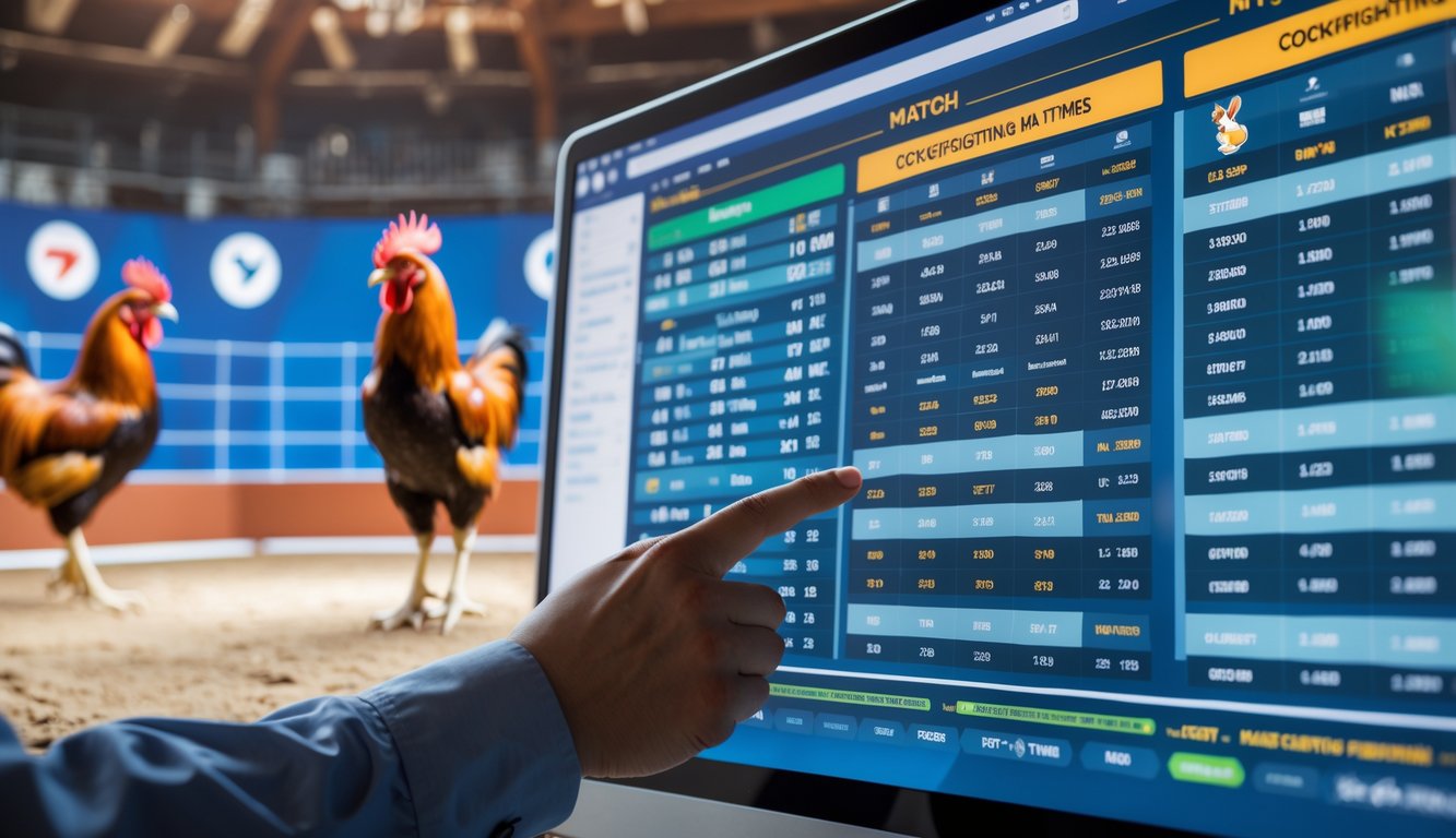 Sabung Ayam Online Terstruktur Dengan Jadwal Pertandingan Jelas Untuk Pengalaman Seru dan Teratur